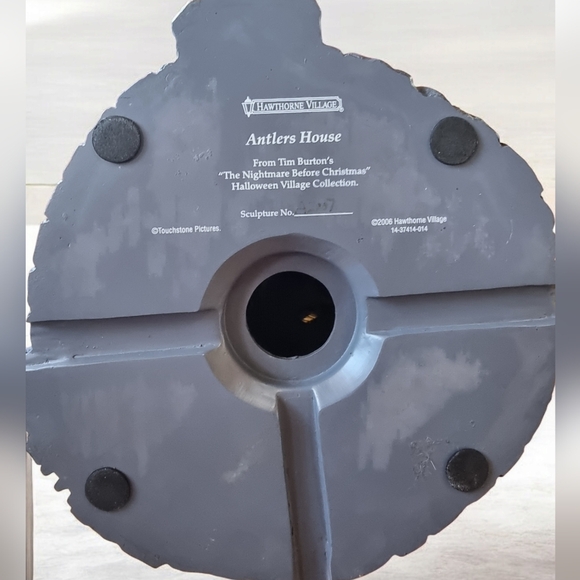 Hawthorne Village Nightmare Before Christmas "Antlers House" See Description - Picture 6 of 13